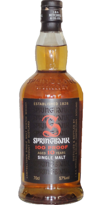 云顶 100 Proof 2010装瓶